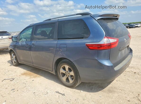 5TDKK3DC7GS744694 2016 TOYOTA SIENNA Blue Հետևի ձախ