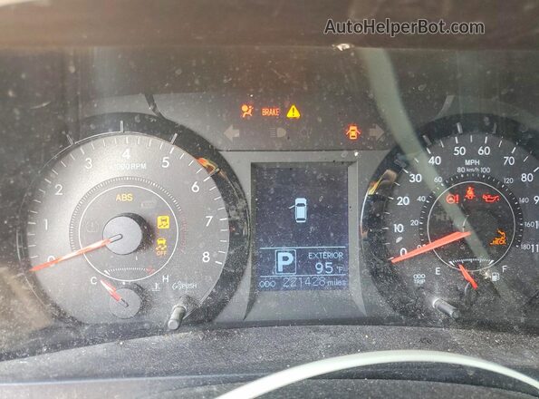 5TDKK3DC7GS744694 2016 TOYOTA SIENNA Blue Սարքավորումների վահանակի տեսք