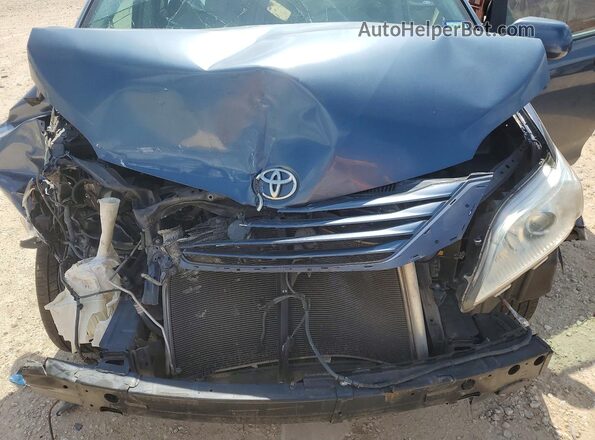 5TDKK3DC7GS744694 2016 TOYOTA SIENNA Blue Սալոնի հետևի տեսք