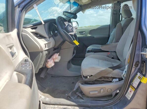 5TDKK3DC7GS744694 2016 TOYOTA SIENNA Blue Սալոնի դիմացի տեսք