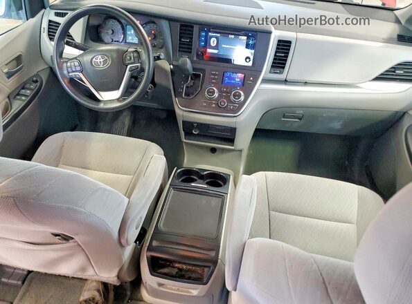 5TDKK3DC8GS692783 2016 TOYOTA SIENNA Red Vista del salpicadero