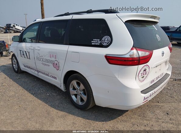 5TDKK3DC9GS719845 2016 TOYOTA SIENNA Белый Задняя левая четверть