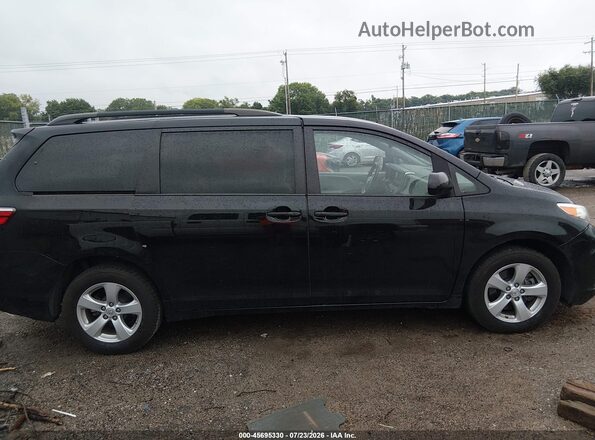 5TDKK3DC9GS756720 2016 TOYOTA SIENNA Черный Вид задней части салона