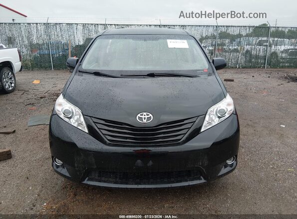 5TDKK3DC9GS756720 2016 TOYOTA SIENNA Черный Вид щитка приборов