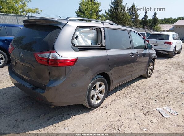 5TDKK3DCXGS756970 2016 TOYOTA SIENNA Gray Tył prawy