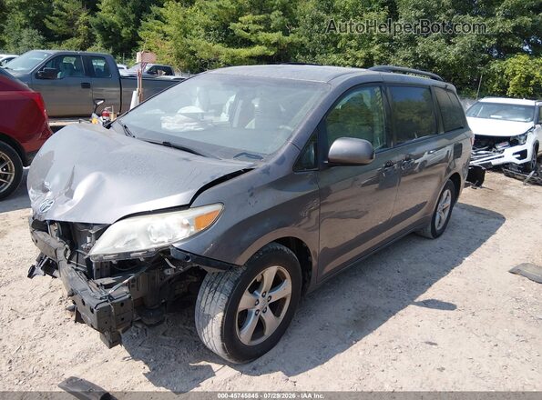 5TDKK3DCXGS756970 2016 TOYOTA SIENNA Gray Przód lewy