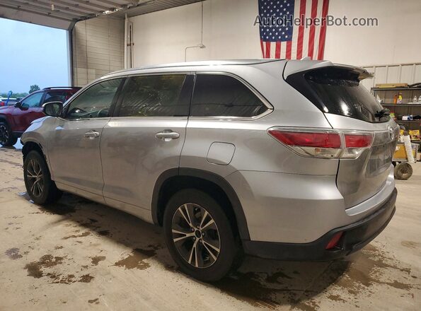 5TDKKRFH0GS147611 2016 TOYOTA HIGHLANDER Gray Հետևի ձախ