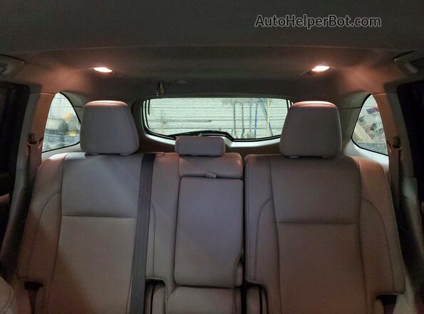 5TDKKRFH0GS147611 2016 TOYOTA HIGHLANDER Gray Հետևի նստատեղերի տեսք