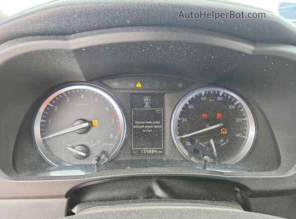 5TDKKRFH0GS163713 2016 TOYOTA HIGHLANDER White Widok zestawu wskaźników
