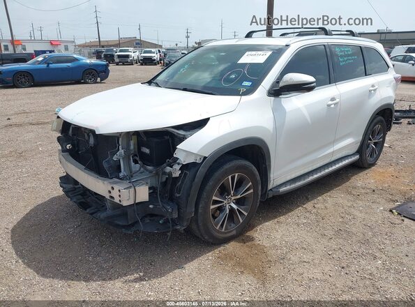 5TDKKRFH1GS136519 2016 TOYOTA HIGHLANDER White Front left