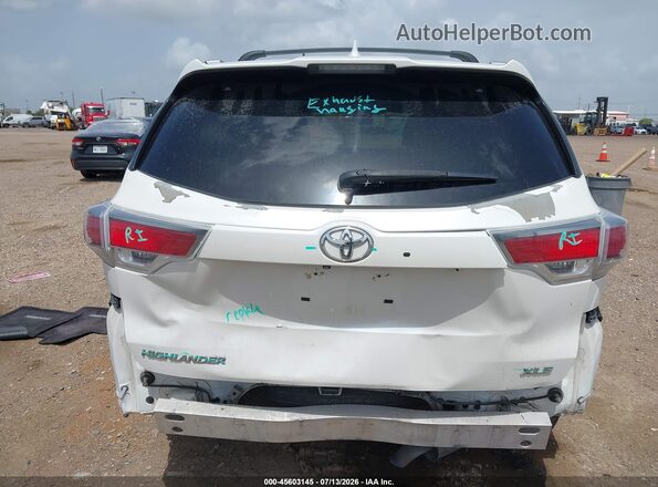 5TDKKRFH1GS136519 2016 TOYOTA HIGHLANDER White 