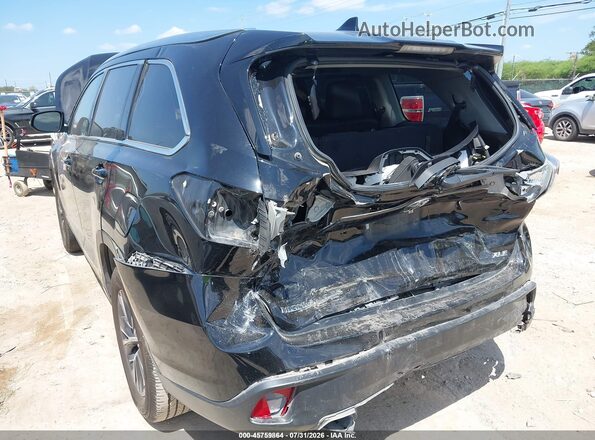 5TDKKRFH1GS147648 2016 TOYOTA HIGHLANDER Black Front view