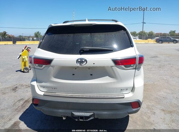 5TDKKRFH1GS165471 2016 TOYOTA HIGHLANDER White 