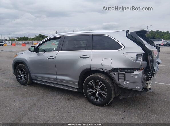 5TDKKRFH3GS503887 2016 TOYOTA HIGHLANDER Silver Vista interior de 360 grados
