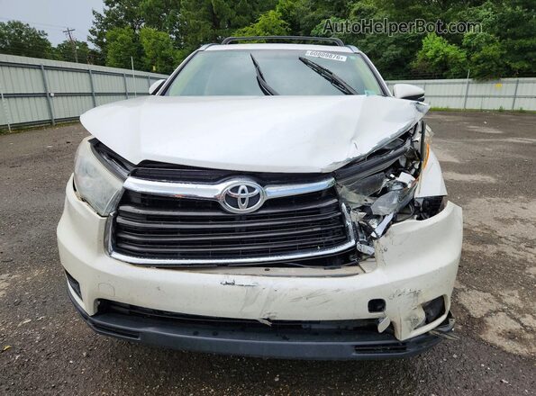 5TDKKRFH4GS152505 2016 TOYOTA HIGHLANDER Белый Вид спереди