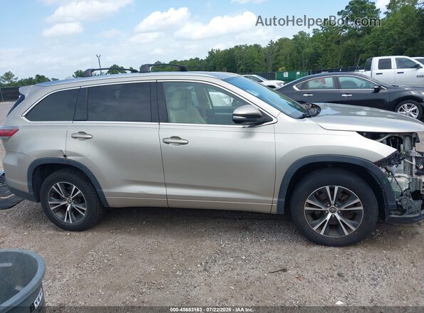 5TDKKRFH6GS501230 2016 TOYOTA HIGHLANDER Tan Панорамний вид салону 360°