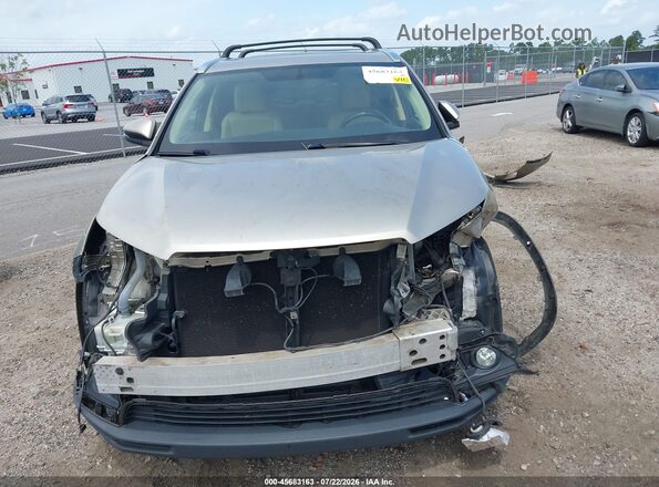 5TDKKRFH6GS501230 2016 TOYOTA HIGHLANDER Tan Вид задньої частини салону