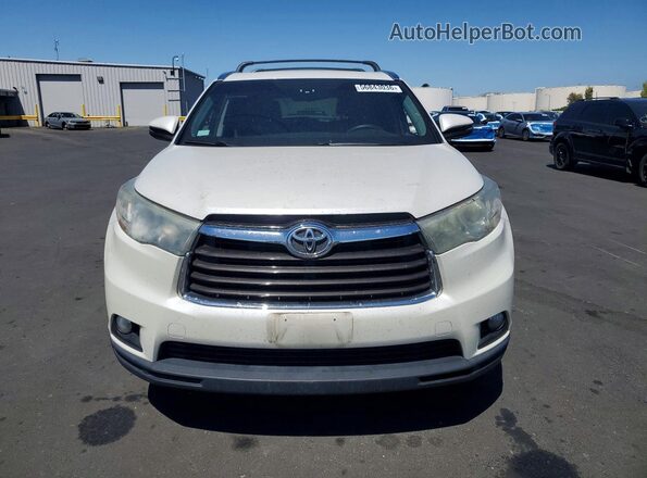 5TDKKRFH8GS131060 2016 TOYOTA HIGHLANDER White Вид спереду