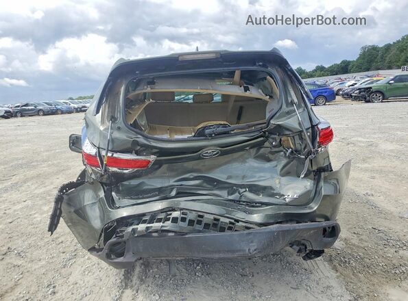 5TDKKRFH8GS161515 2016 TOYOTA HIGHLANDER Green Rear view