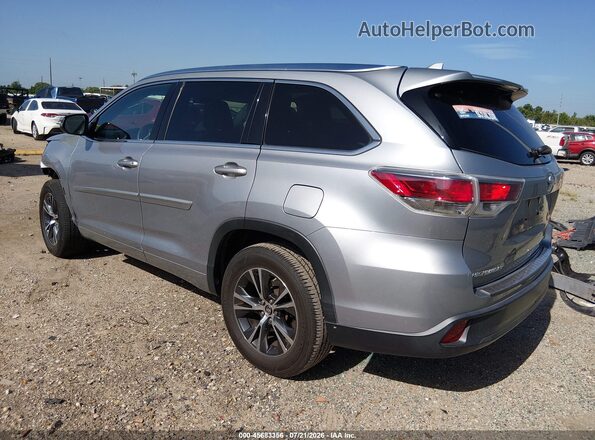 5TDKKRFH8GS505165 2016 TOYOTA HIGHLANDER Silver Հետևի ձախ