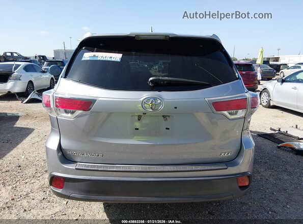 5TDKKRFH8GS505165 2016 TOYOTA HIGHLANDER Silver 