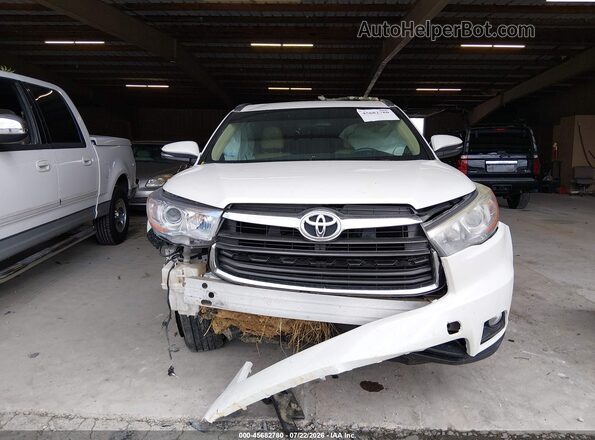 5TDKKRFH9GS168456 2016 TOYOTA HIGHLANDER White Սարքավորումների վահանակի տեսք