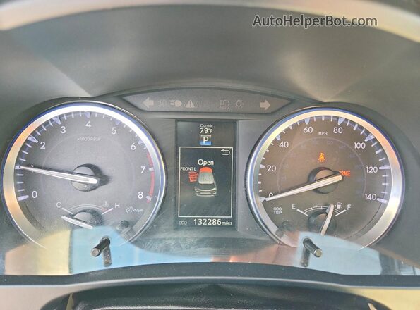 5TDKKRFHXGS151617 2016 TOYOTA HIGHLANDER Черный Вид щитка приборов