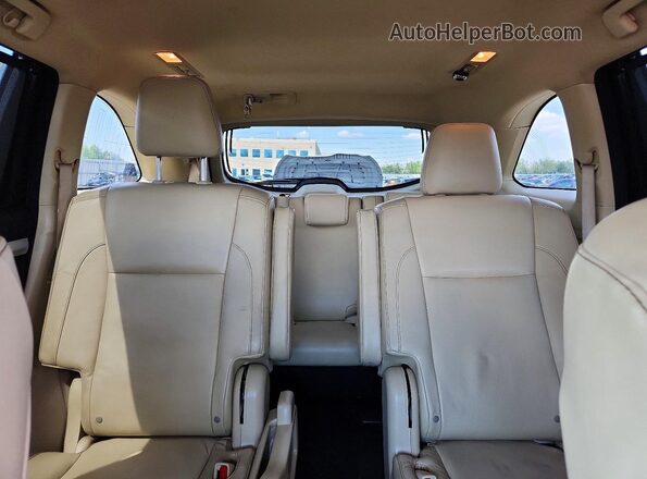 5TDKKRFHXGS151617 2016 TOYOTA HIGHLANDER Черный Вид задних сидений