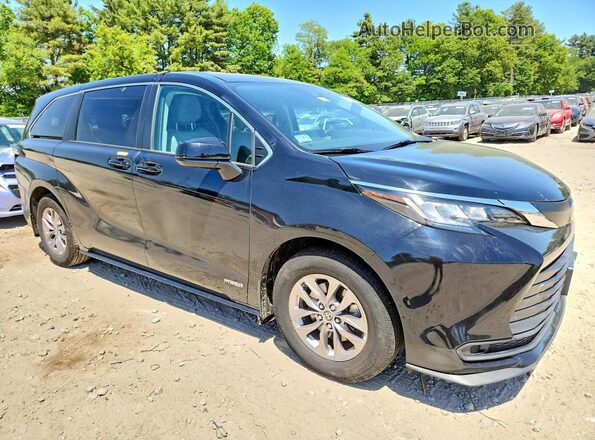 5TDKRKEC0MS016795 2021 TOYOTA SIENNA Black Передня права чверть
