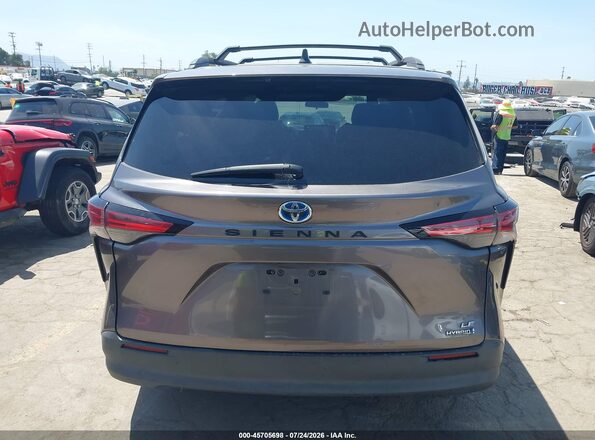 5TDKRKEC1MS011508 2021 TOYOTA SIENNA Gray 