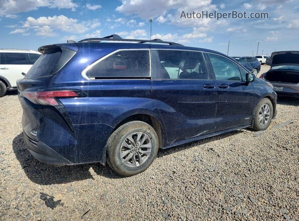 5TDKRKEC1MS061955 2021 TOYOTA SIENNA Blue Հետևի աջ