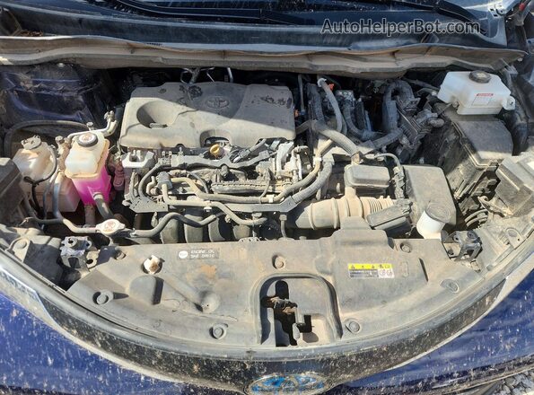 5TDKRKEC1MS061955 2021 TOYOTA SIENNA Blue Շարժիչի բաժամունքի տեսք