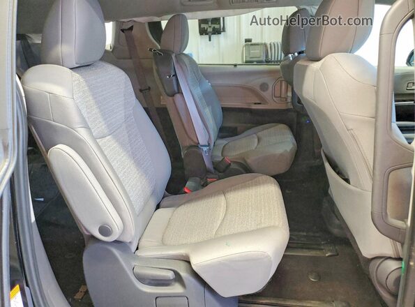 5TDKRKEC2MS043352 2021 TOYOTA SIENNA Черный Вид задней части салона