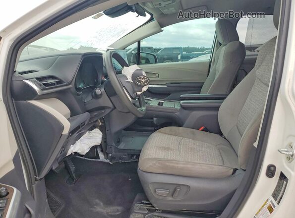 5TDKRKEC3MS028195 2021 TOYOTA SIENNA White წინა სალონის ხედი