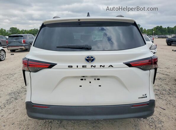 5TDKRKEC3MS028195 2021 TOYOTA SIENNA White უკანა ხედი