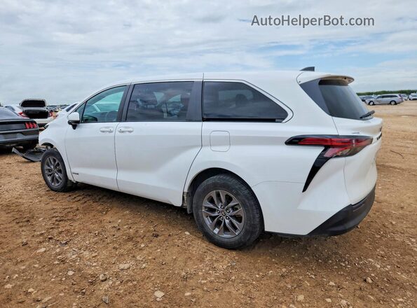 5TDKRKEC3MS030738 2021 TOYOTA SIENNA White Задня ліва чверть