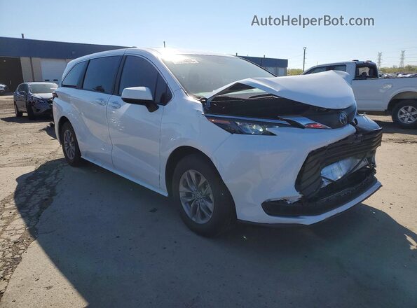 5TDKRKEC3TS312862 2026 TOYOTA SIENNA White Delantero derecho