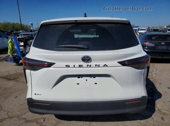 5TDKRKEC3TS312862 2026 TOYOTA SIENNA White Vista trasera