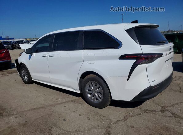 5TDKRKEC3TS312862 2026 TOYOTA SIENNA White Trasero izquierdo