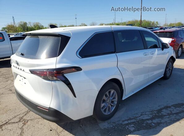 5TDKRKEC3TS312862 2026 TOYOTA SIENNA White Trasero derecho