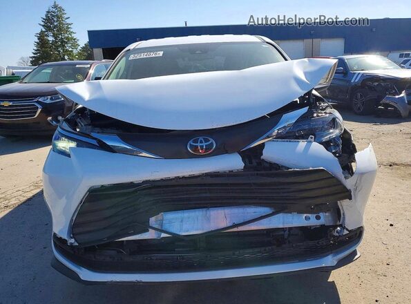 5TDKRKEC3TS312862 2026 TOYOTA SIENNA White Vista frontal