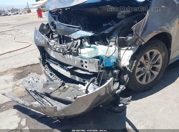 5TDKRKEC4MS049430 2021 TOYOTA SIENNA Gray Դիմացի տեսք