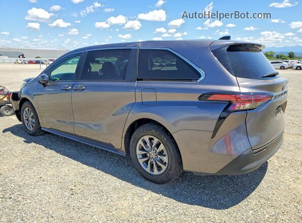 5TDKRKEC5MS066513 2021 TOYOTA SIENNA Gray უკანა მარცხენა