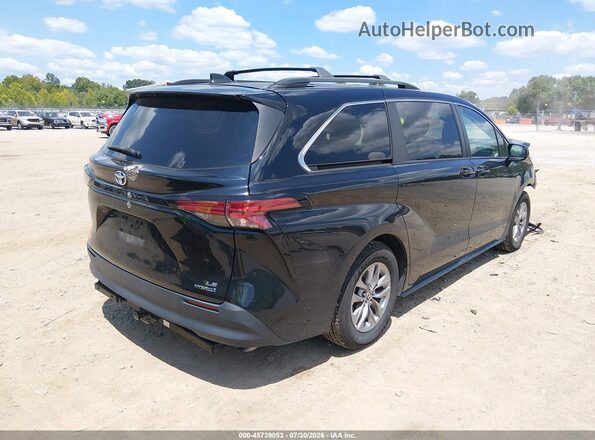 5TDKRKEC5NS078355 2022 TOYOTA SIENNA Black Rear right