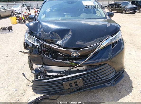 5TDKRKEC5NS078355 2022 TOYOTA SIENNA Black Front view