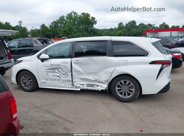 5TDKRKEC7MS045811 2021 TOYOTA SIENNA White სალონის 360-გრადუსიანი ხედი