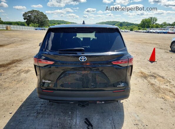 5TDKRKEC7MS048093 2021 TOYOTA SIENNA Black Вид ззаду