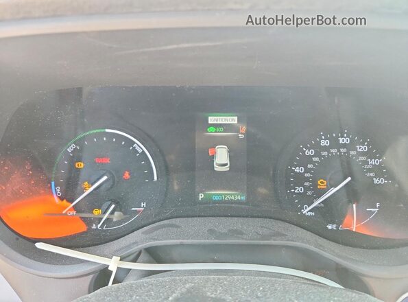 5TDKRKEC7MS048093 2021 TOYOTA SIENNA Black Вид щитка приладів