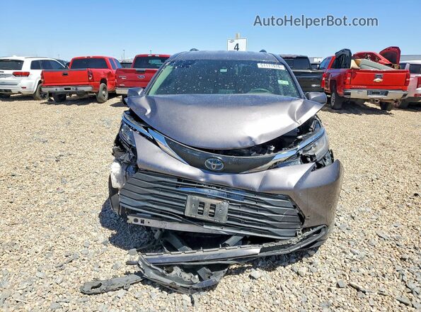 5TDKRKEC7MS052290 2021 TOYOTA SIENNA Charcoal წინა ხედი