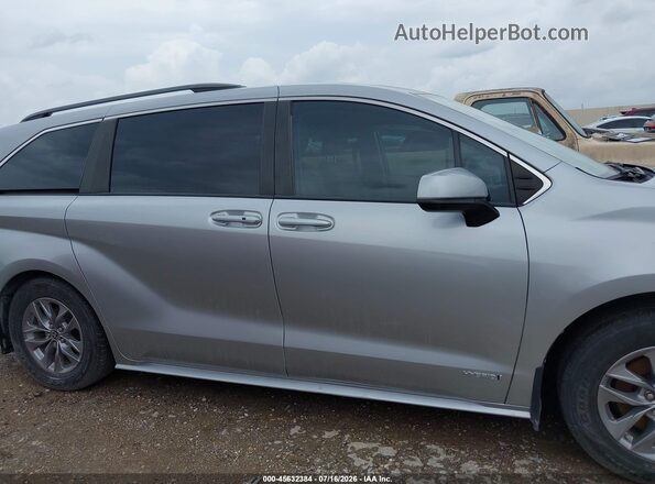 5TDKRKEC8MS052962 2021 TOYOTA SIENNA Gray 